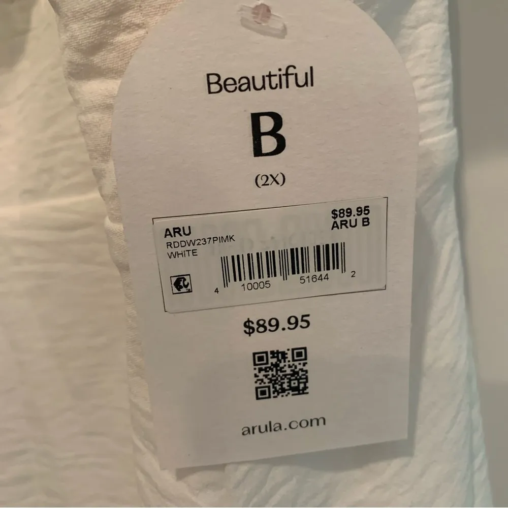 NEW Arula White Romper Plus Size B / 2X NWT - Image 10