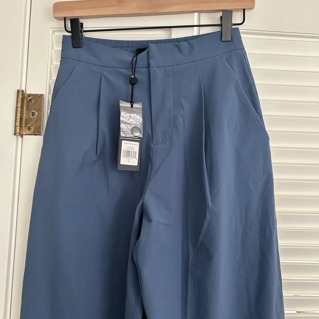 NWT Greyson Women’s Pants Size XS Phoenix Wide Leg Trouser Vintage Indigo Blue - Image 3
