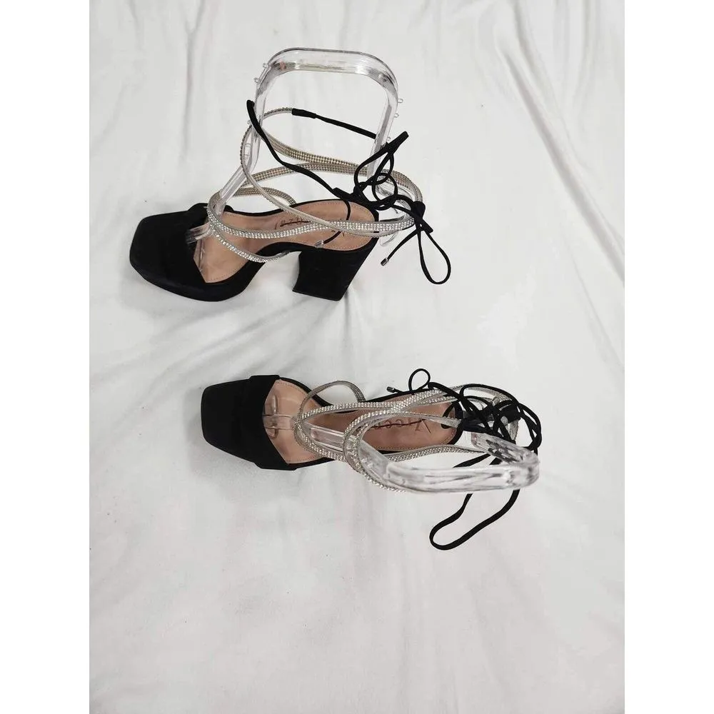 Free People Vecinza Everly Platform Heels Size US 8 - Image 5