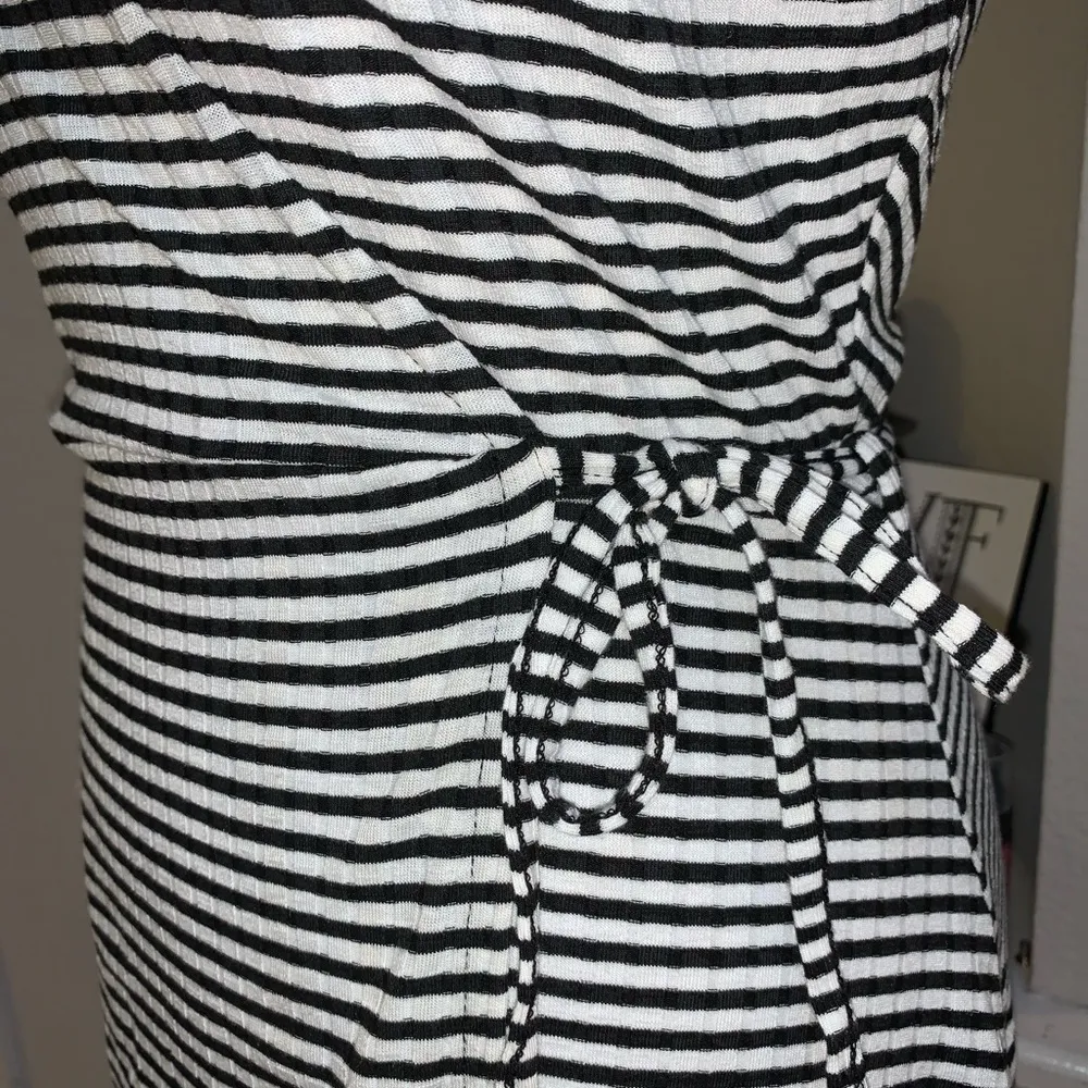 TopShop striped wrap dress, Size 2 - Image 5