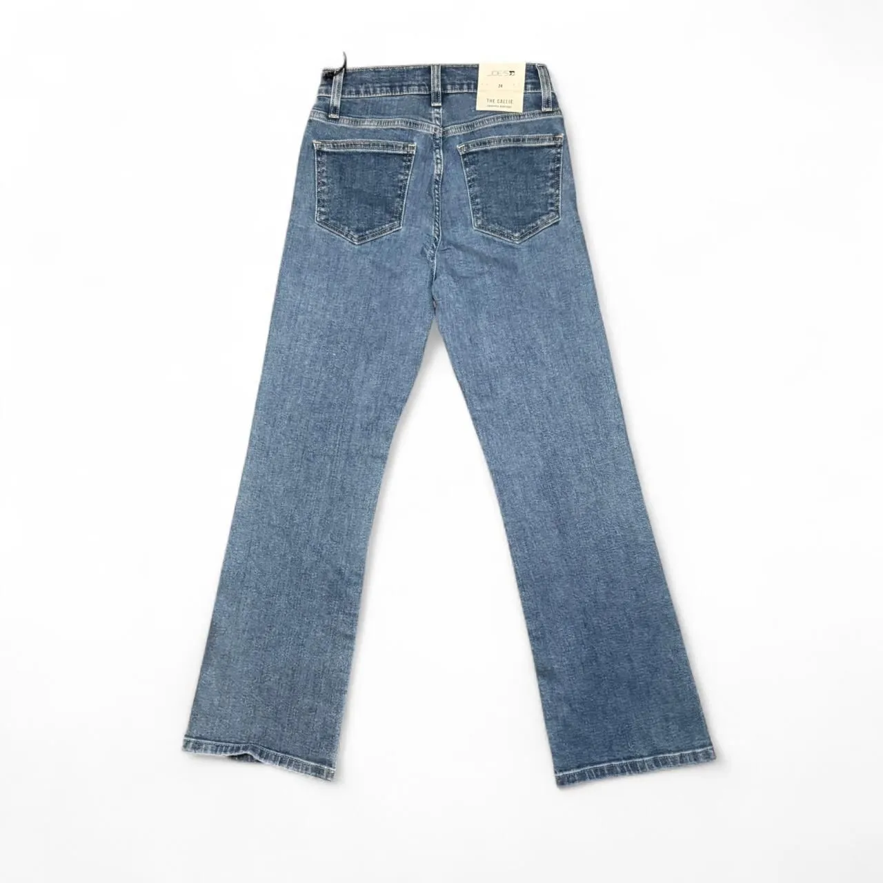 Joe’s Jeans The Callie Cropped Bootcut Women’s Sz 24 Blue Stretch Denim High Ris - Image 2