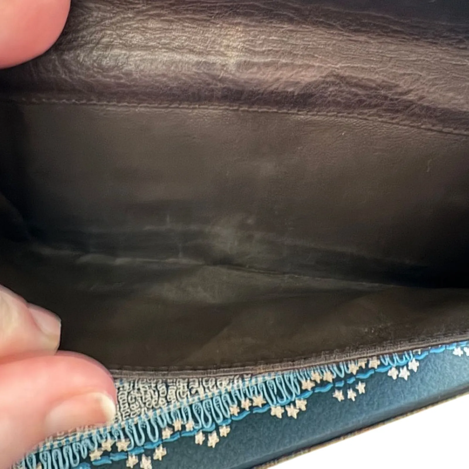 MULBERRY Roxanne Wallet in Brown Leather, Authenticated Pre-owned Vintage - Image 8