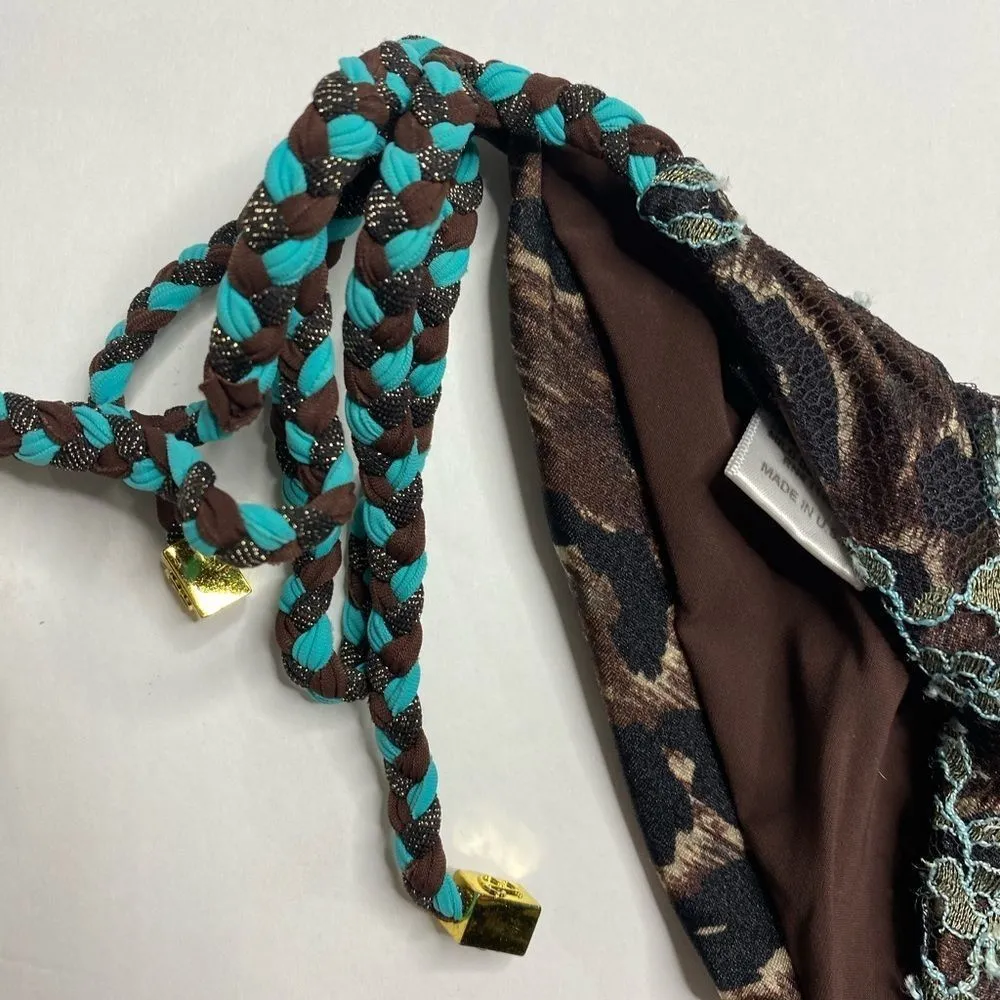 Beach Bunny Cruel to be Kind Side Tie Bikini Bottom - Image 17