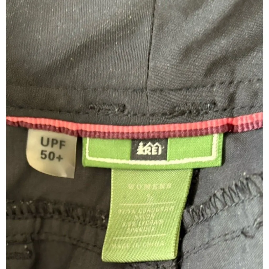*REI Pant Womens Size 8? Black Outdoor Hiking Camping Trail Stretch Activewear - Image 3