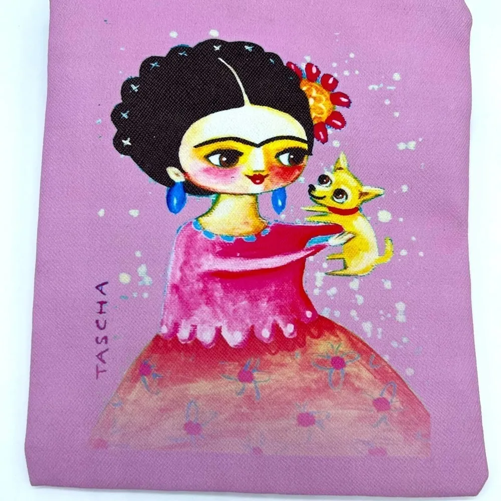 Princess Accessories pink Frida Kahlo crossbody or shoulder bag - Image 5