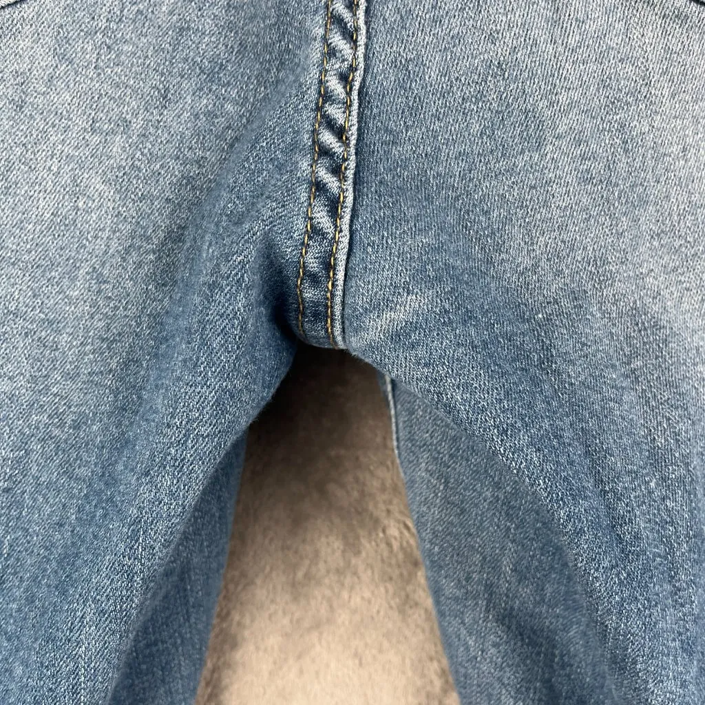 Judy Blue Boyfriend Fit Jeans Women's Size 0/24 Distressed Blue Denim Grunge Y2K - Image 10