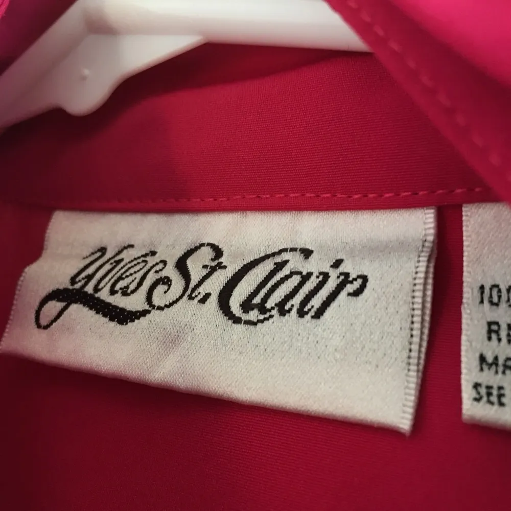 FINAL MARKDOWN yves st Clair ladies blouse 10 Pink - Image 5