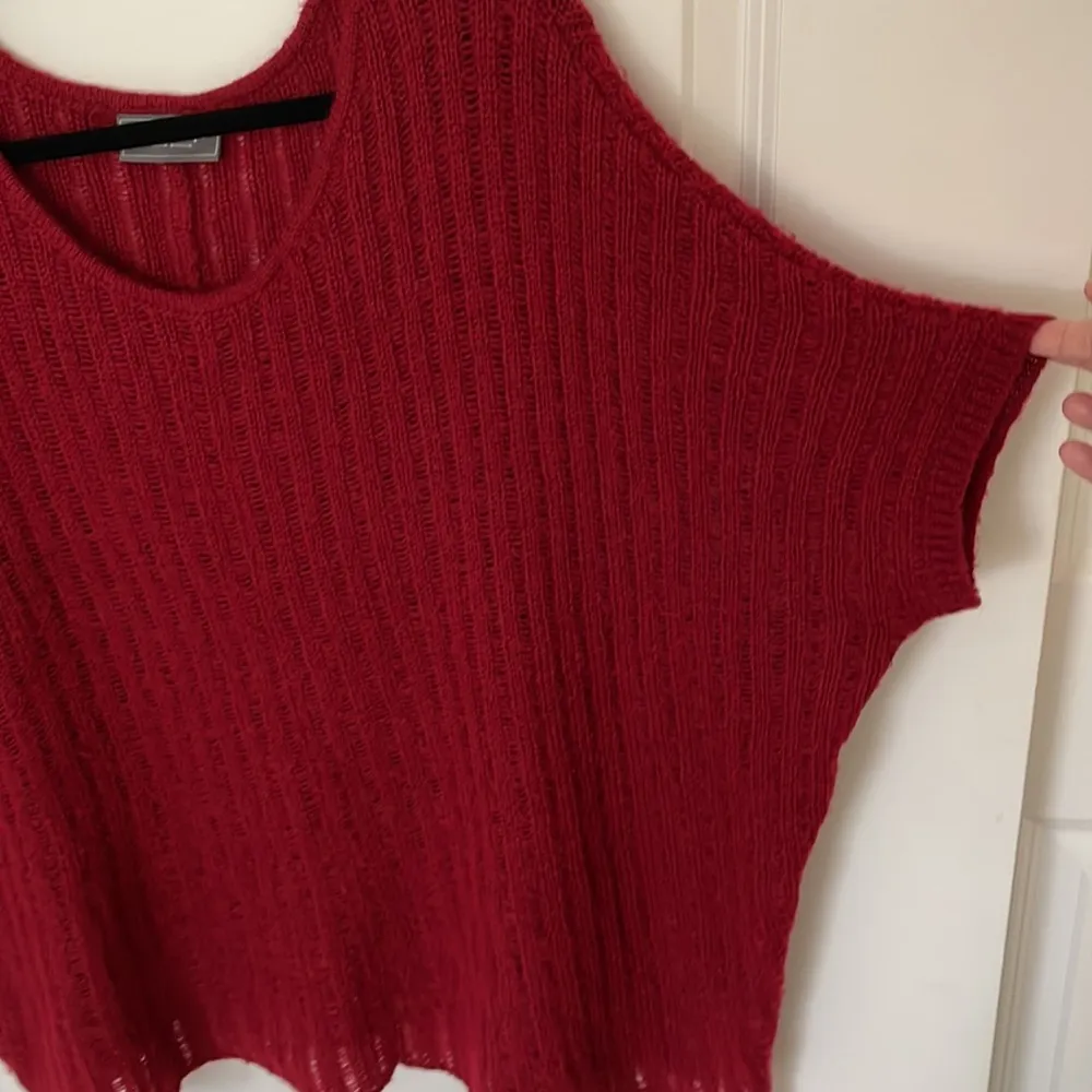 Wooden Ships Oversized Rust Sweater S/M - Image 3