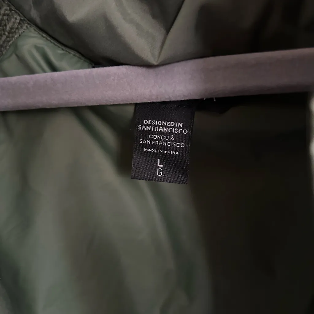 Athleta Incline Hybrid Jacket – Deep Fern Green – Size Large - Image 7