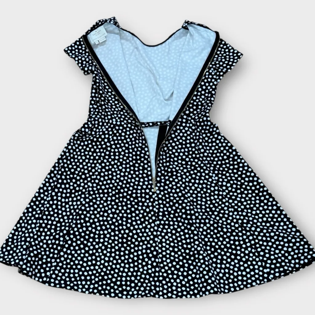 KATE SPADE NEW YORK Jazz Things Up Spot Ponte Dress Size 4 - Image 4