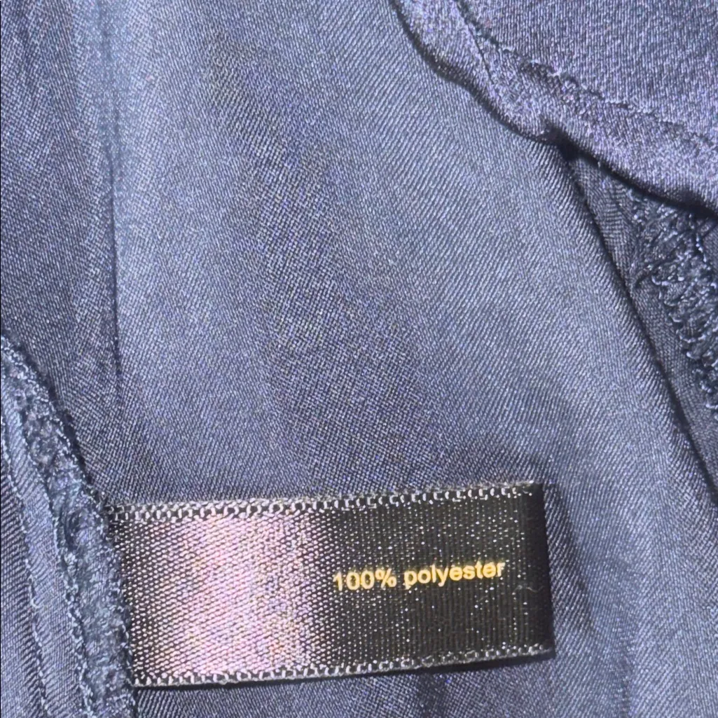 Outback Red Navy Blouse with Tie Detail (The color is between blue and charcoal) - Image 5