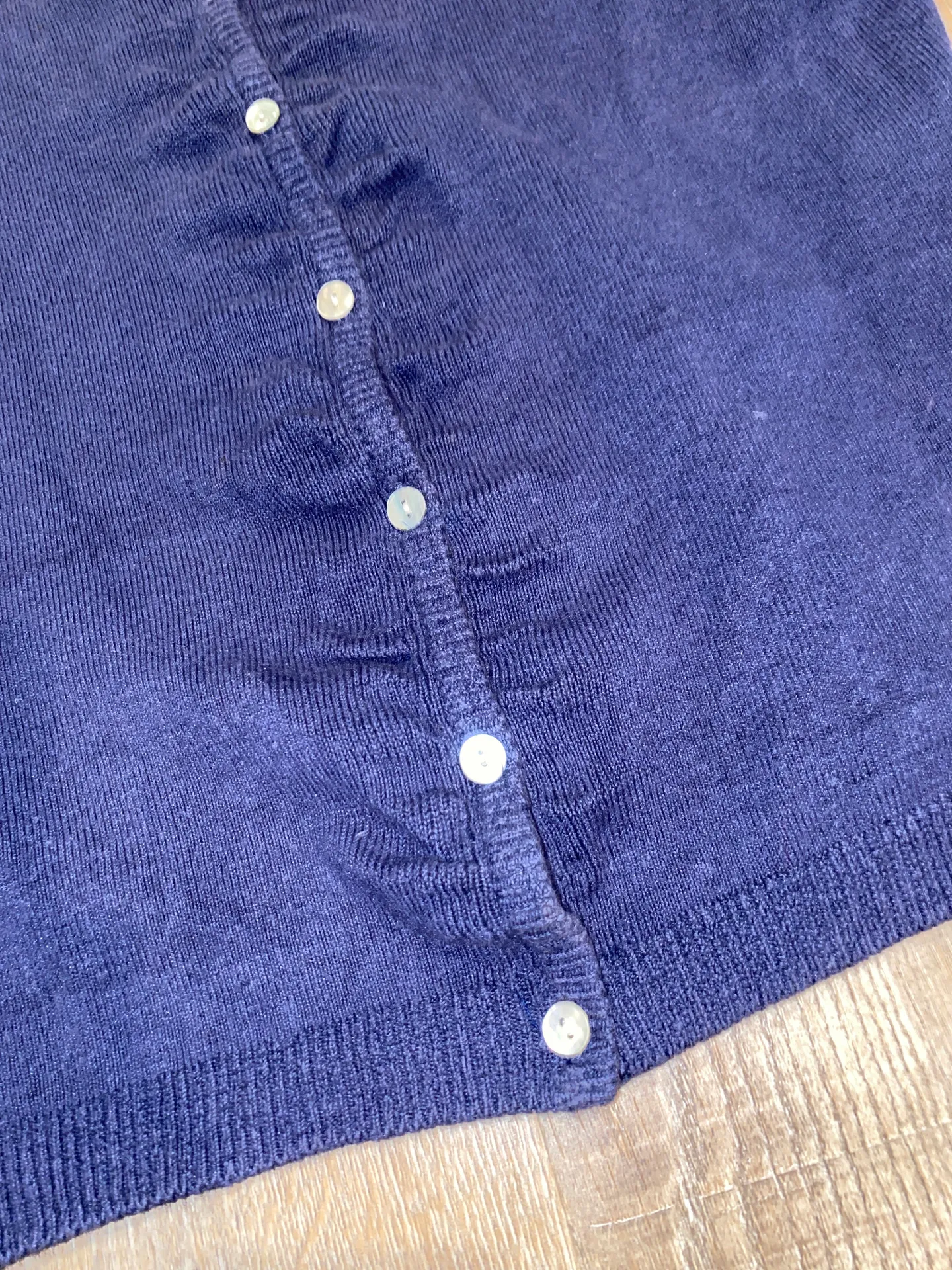 Button Up Cardigan Sweater Jacket Shirt Top - Image 2