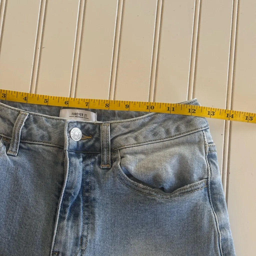 Forever 21 Heart Cut outStraight Leg Jeans - Image 8