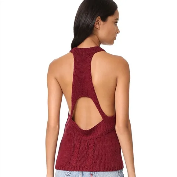 One Teaspoon Frontier Cable Knit Sweater T… - Image 2