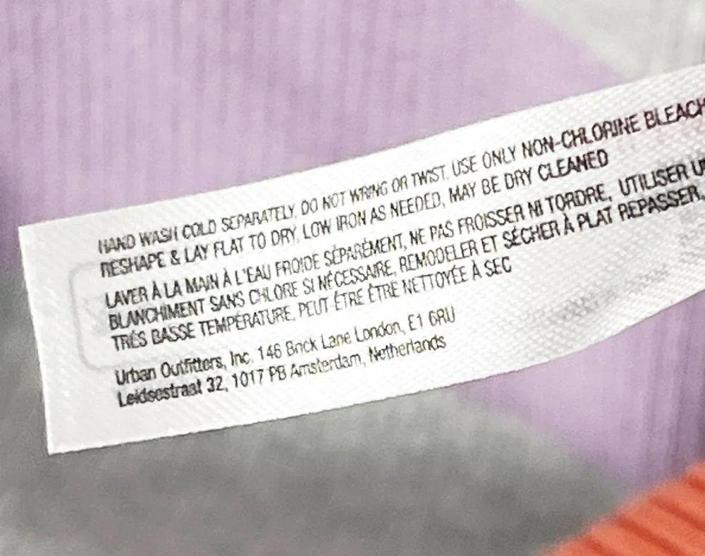 ANTHROPOLOGIE Daily Practice Striped Sleeveless Mock-Neck Sweater Dress Large - Image 4