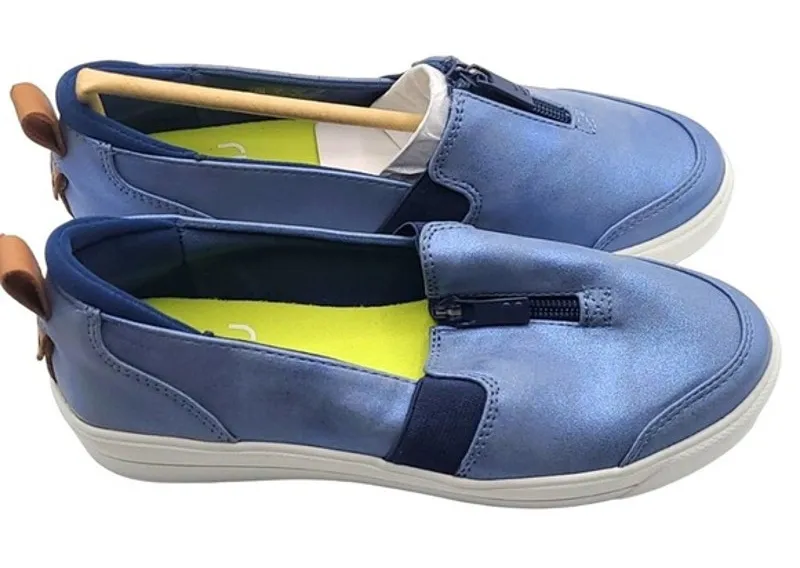 Rykä Women's Vivvi Slip-On Sneakers - Blue Comfort Shoes Size 5M - Image 1