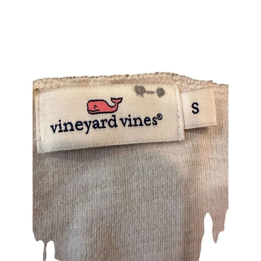 Vineyard Vines Women's V-Neck Sweater White Size S - Image 7