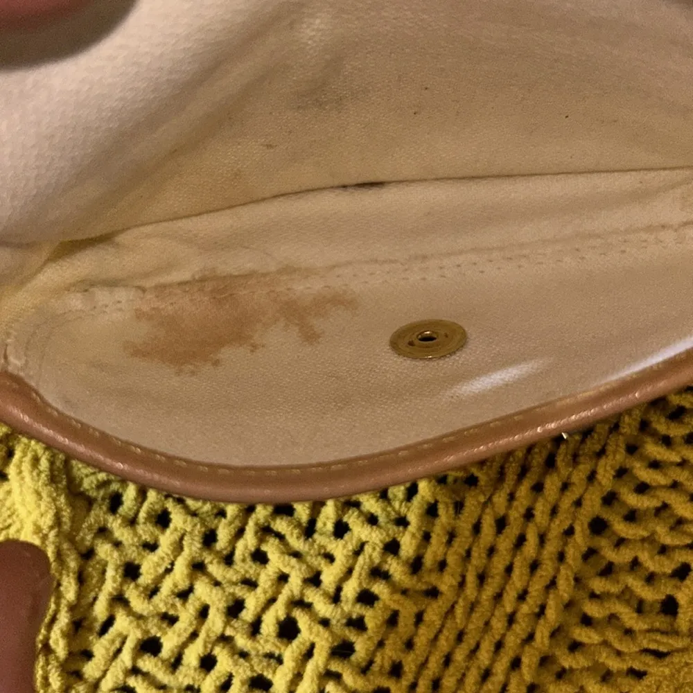 Vintage  Coated Canvas Pouch - Image 13