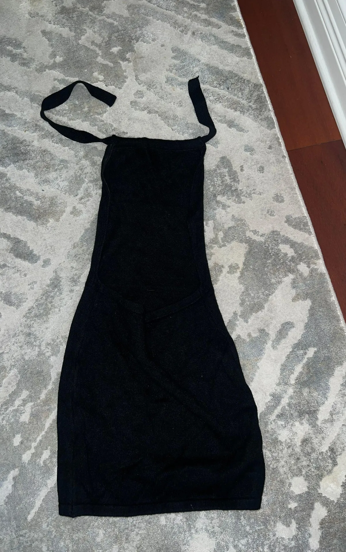 Edikted Lydia Knitted Halter Dress - Image 3