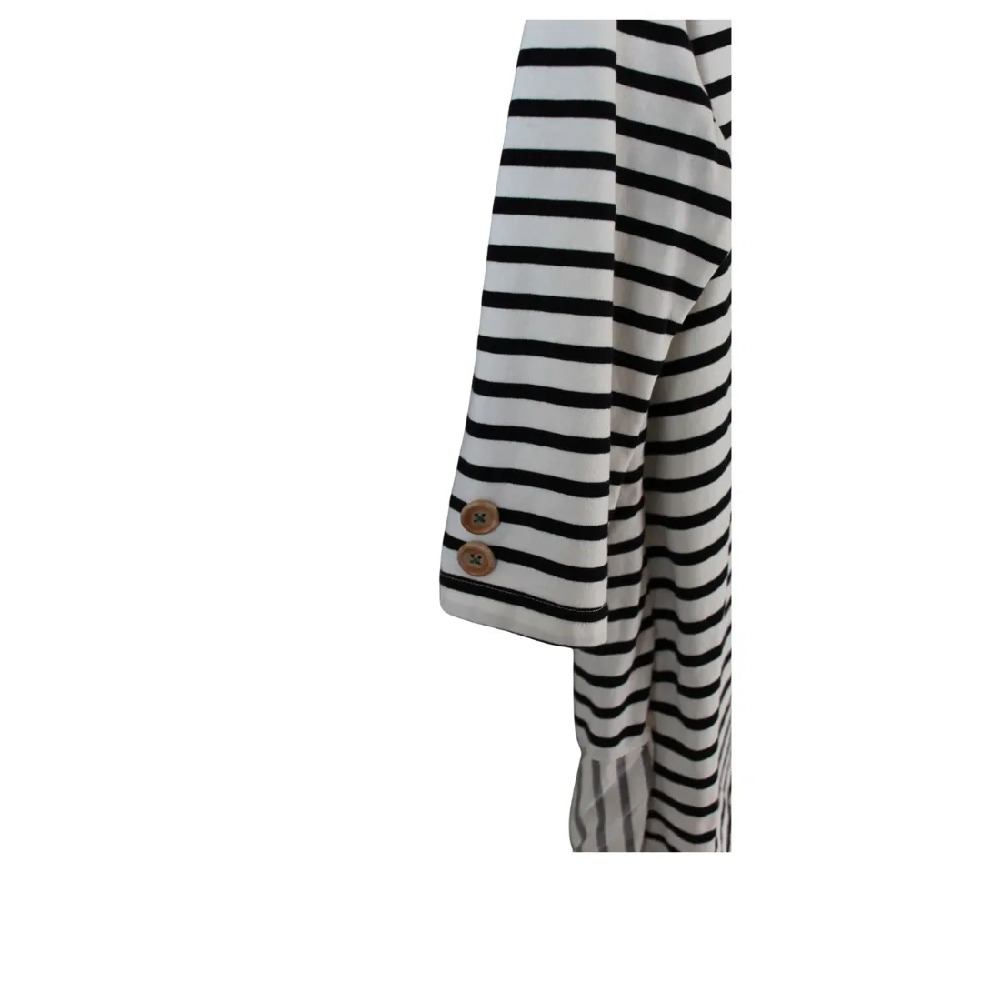 Women's Matilda Jane with Joanna Gaines Harvest Day Top Stripe Floral Size S‎ - Image 4