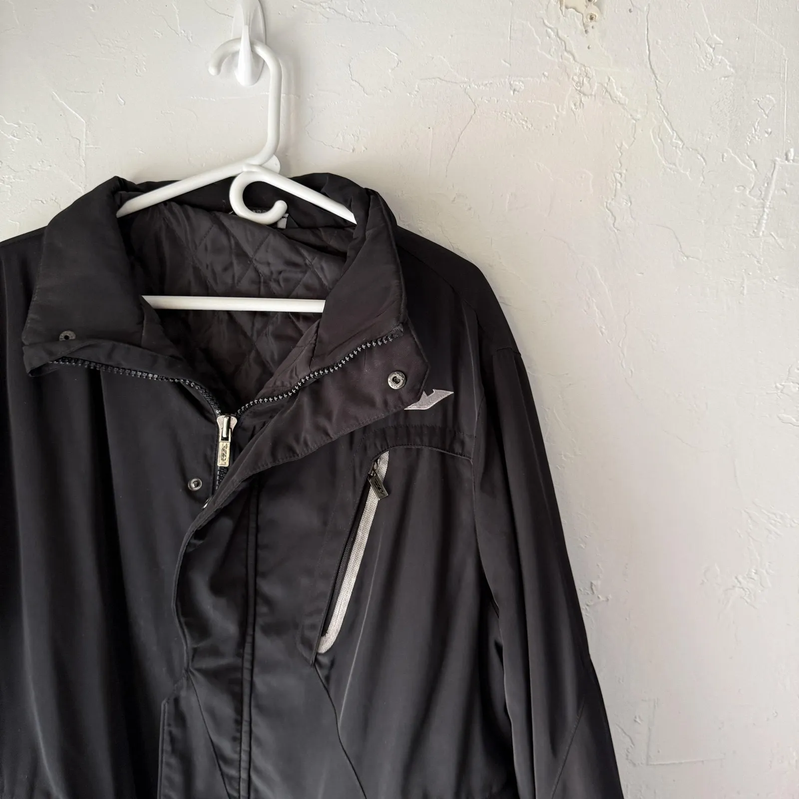 Fly Racing Black Jacket Medium Mens‎ Winter Waterproof Pockets Reflective Logo - Image 2