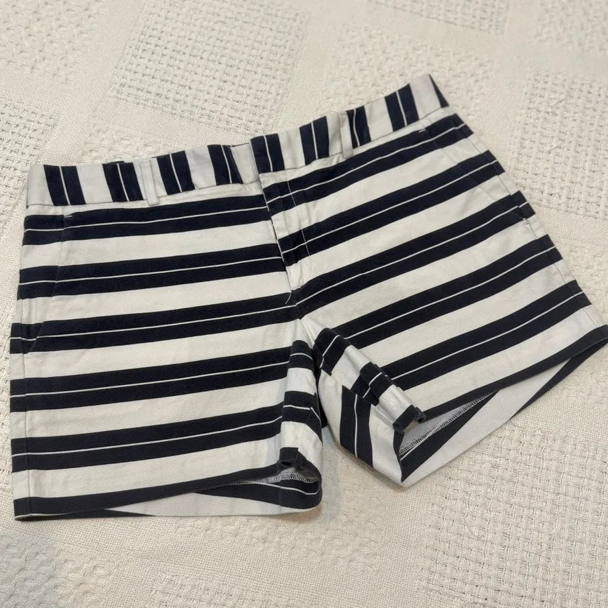 Banana Republic 12 flat front striped chino shorts SH2 3042 - Image 10