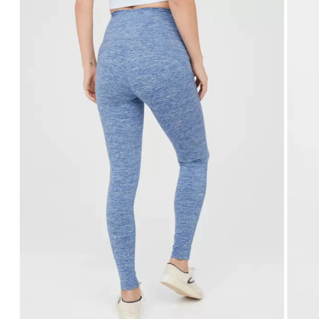 OFFINE BY AERIE The Hugger Leggings - Marbled Blue - NWT New with tags - Large L - Image 5