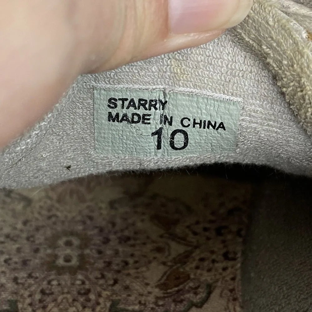 Band of Gypsies Sneakers Women's Size‎ 10 tiger stripes Starry - Image 13