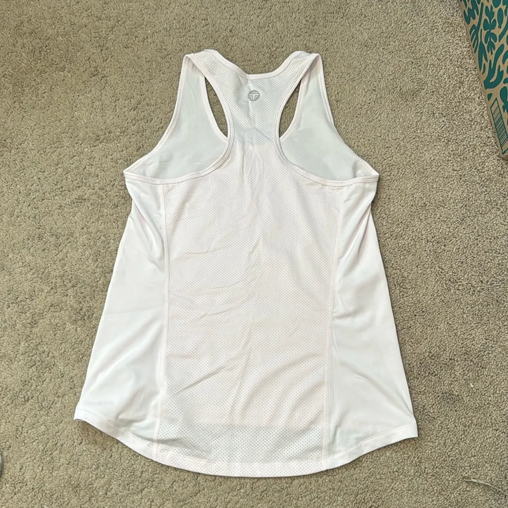 Tory Sport performance mesh back tank top Pink Size M - Image 4