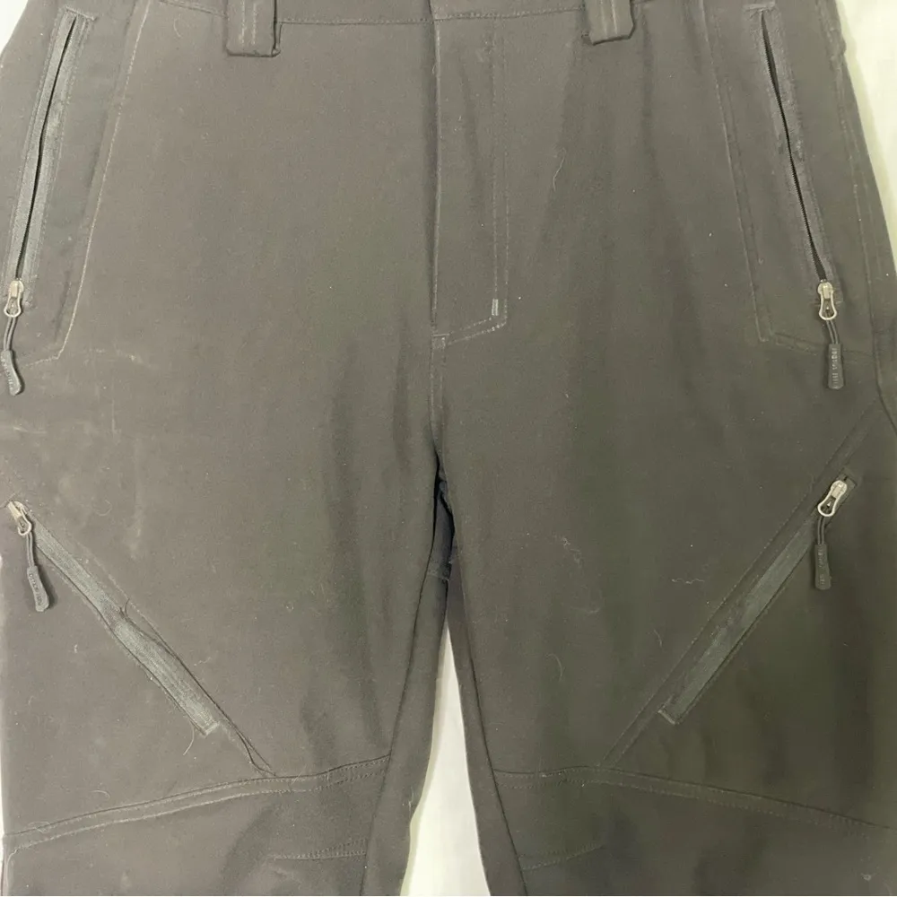 Free‎ Soldier Women's Outdoor Snow Ski Pants Black Zip Pockets 32X30 Soft Shell Size 32 - Image 3