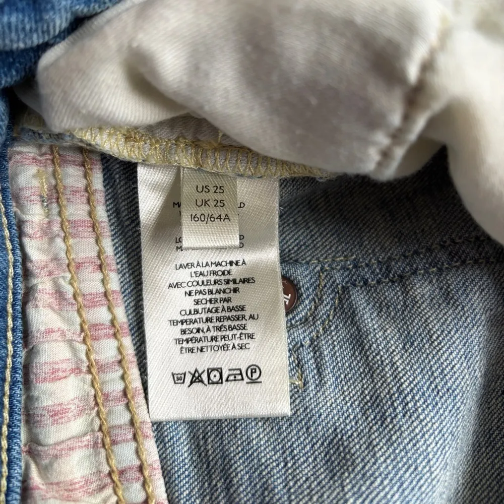 Anthropologie Pilcro Distressed Denim Women's Jean Shorts Size 25 - Image 6