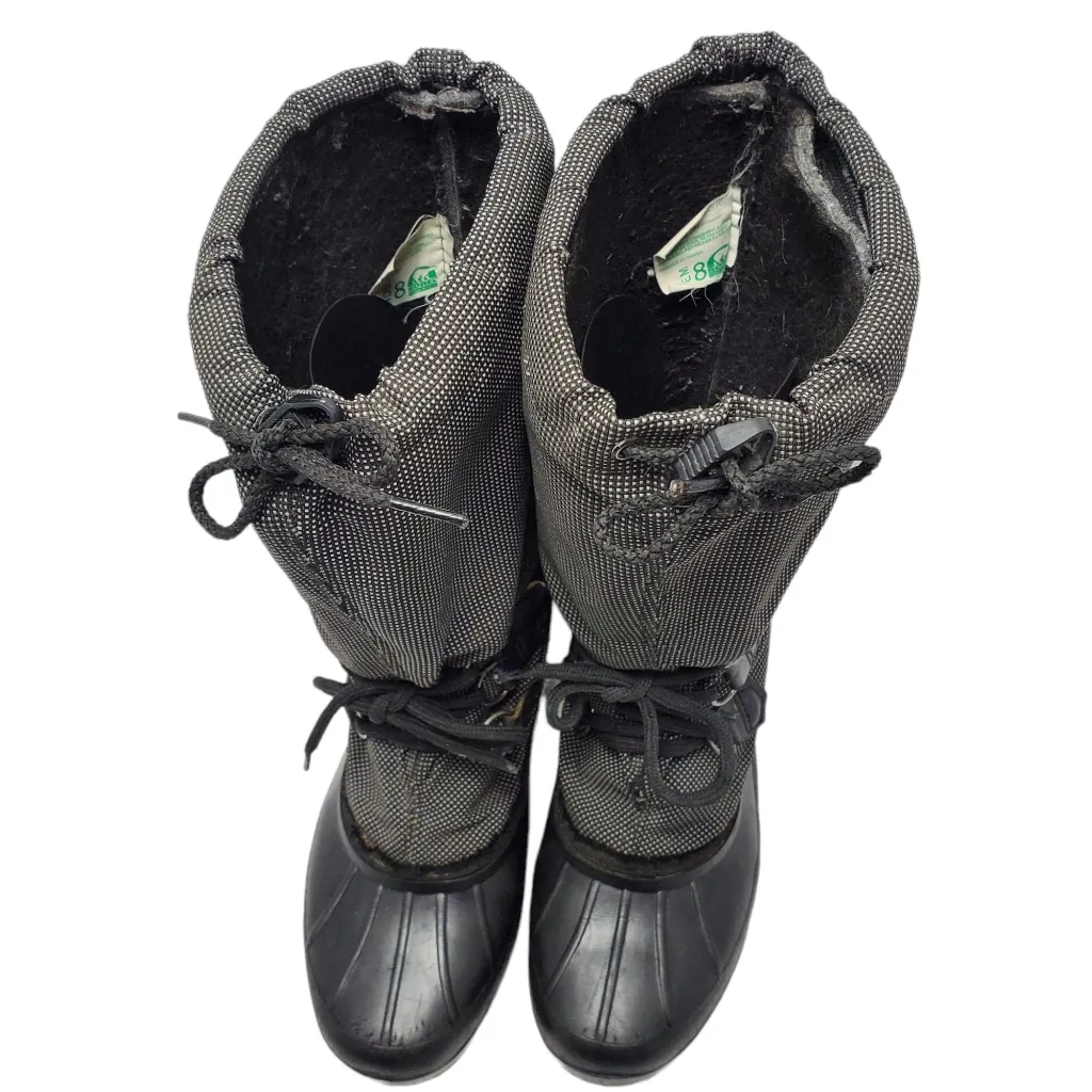 Sorel Kaufman Canada Snowcap Sub-Zero Boots Women's Size 8 Black - Image 11