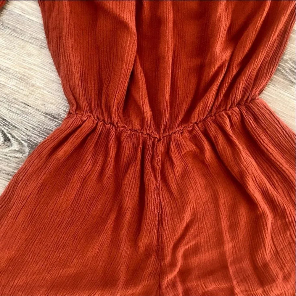 Topshop orange romper - Image 10