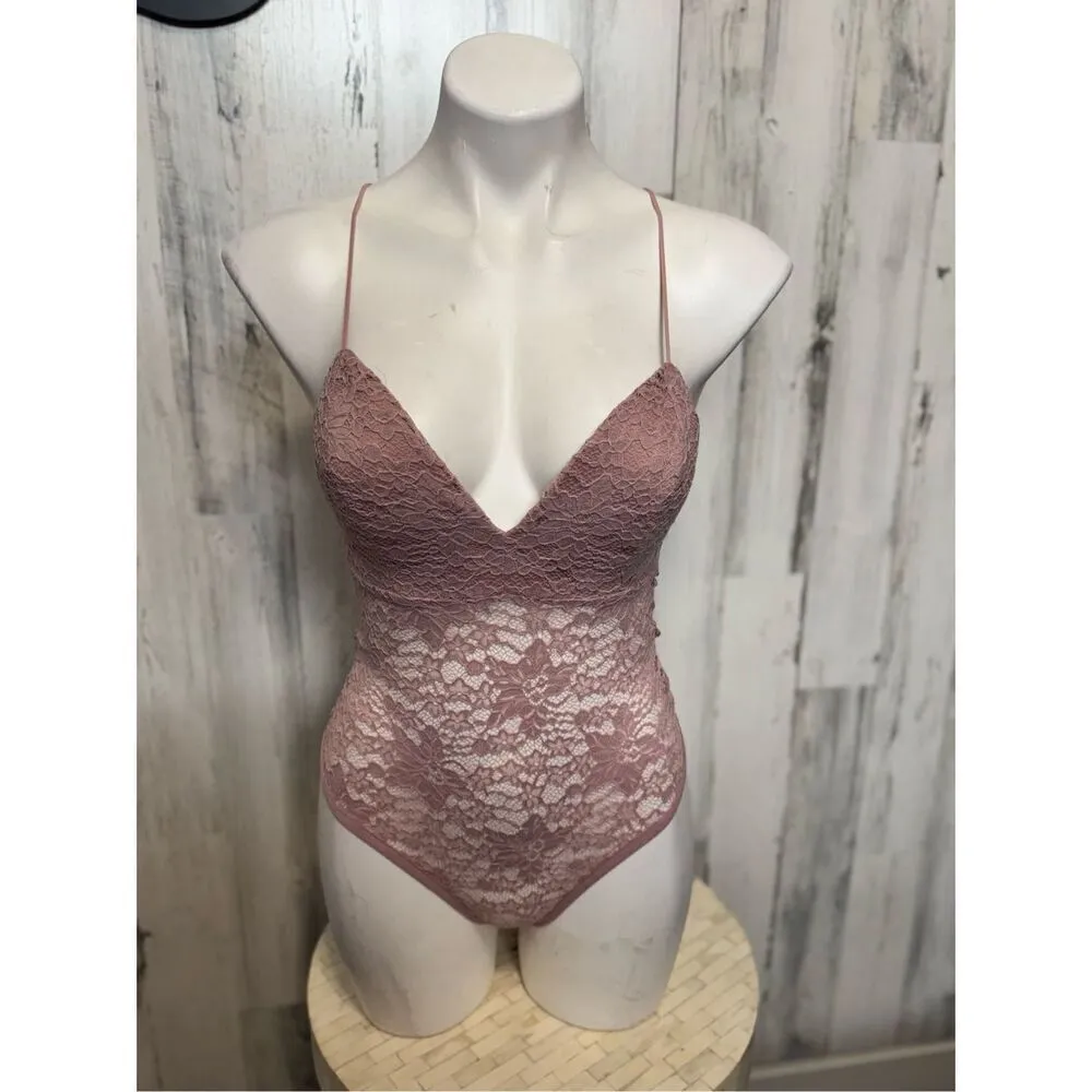 Windsor pink laced bodysuit - Image 6