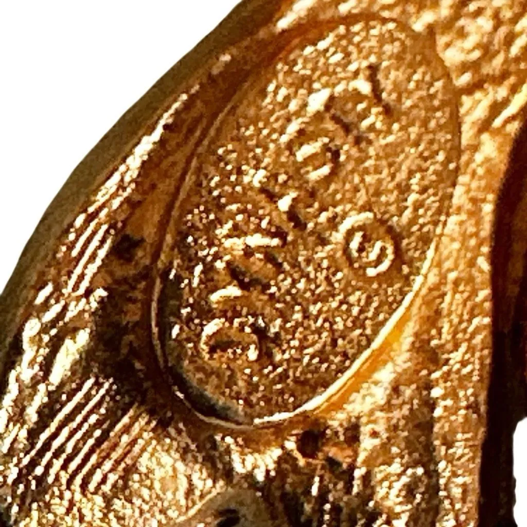 Dynasty Vintage Gold Bee Brooch - Image 2