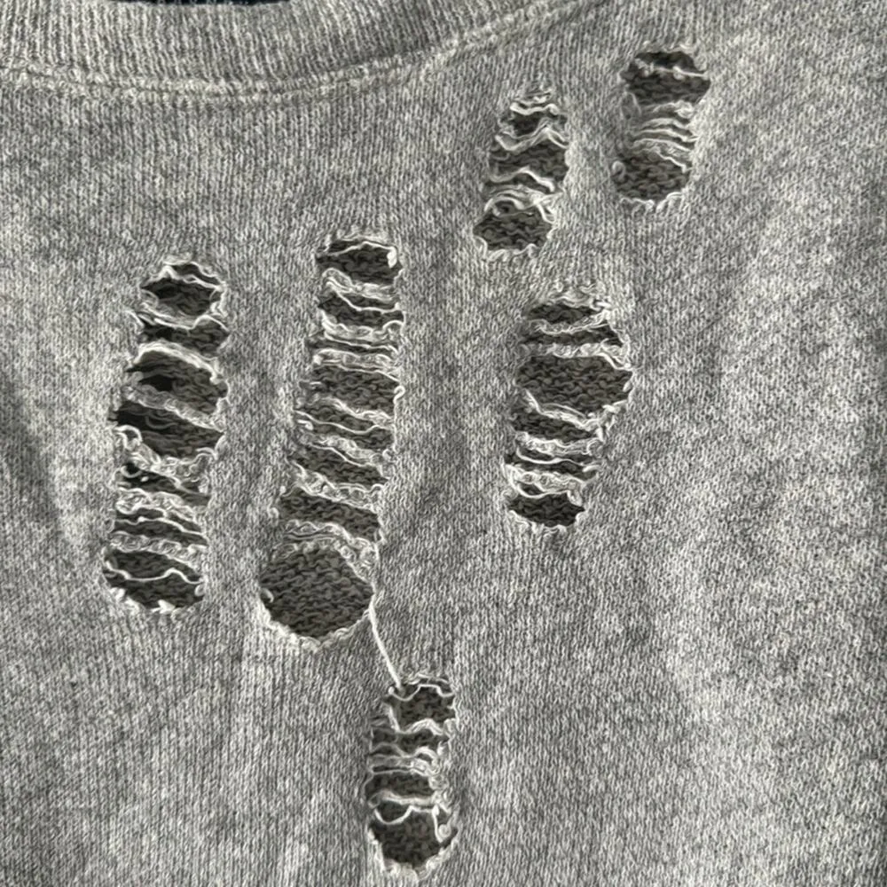 R-13 Barneys New York Women's Distressed Sweatshirt Street wear luxury - Image 6