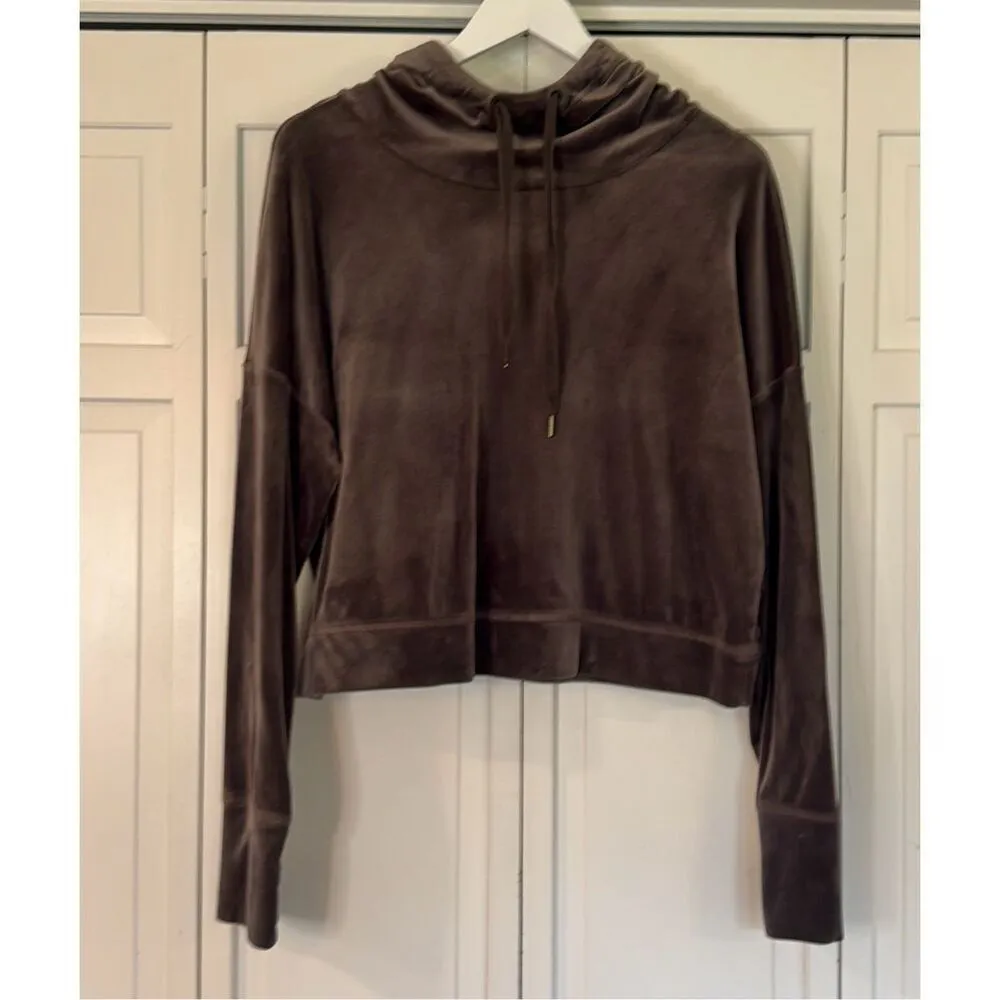 Offline aerie oversized velour cowl neck sweater M - Image 3
