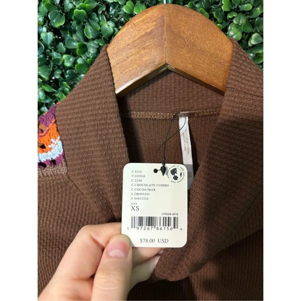 Free People NWT Switch It Up Layering Top Sz XS New - Image 4