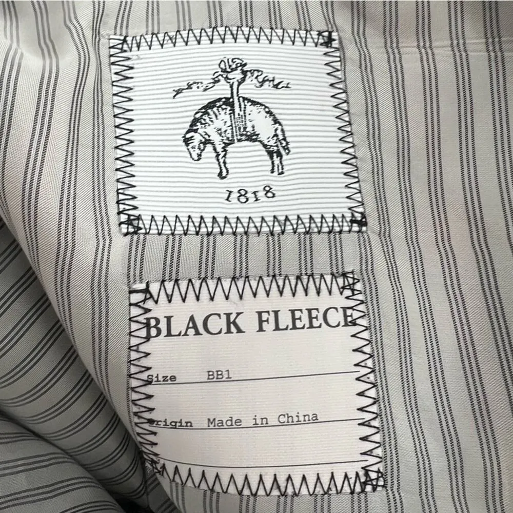 Brooks brothers black fleece plaid wool circle skirt sz XS - Image 6