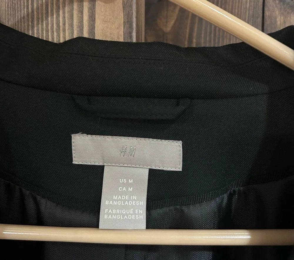 black fitted wmns blazer - Image 2