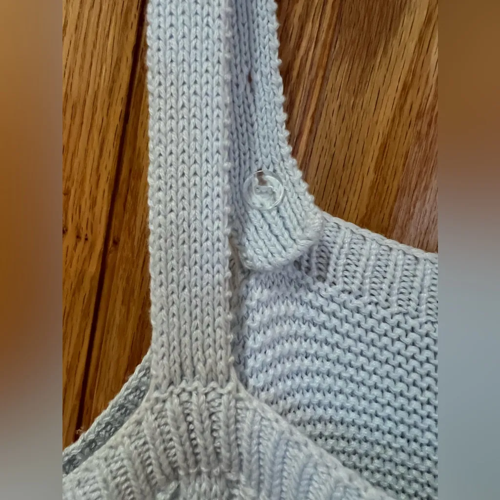 Wild Fable Embroidered Cable Knit Cardigan Sweater & Matching Cami Top Size‎ M/L - Image 14