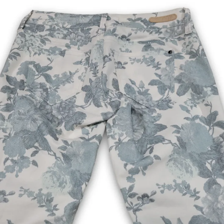 Mavi Jeans Size 25 Mavi Jeans Co. Serena Low Rise Super Skinny Jeans Stretch Floral  - Image 4