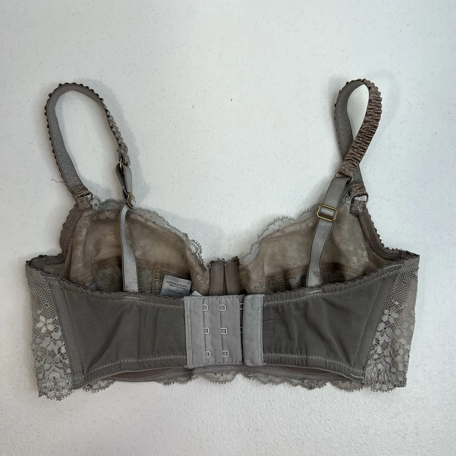 Elle Macpherson 32DD Intimates Bra Women’s Lace Underwire Balconette E75 - Image 4