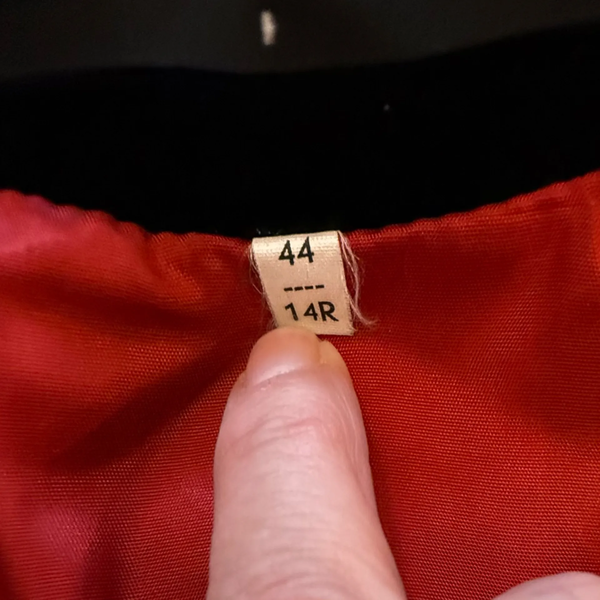 Vintage Golden Dress Black Equestrian Show Jacket Made in Germany Size 14 - Image 13