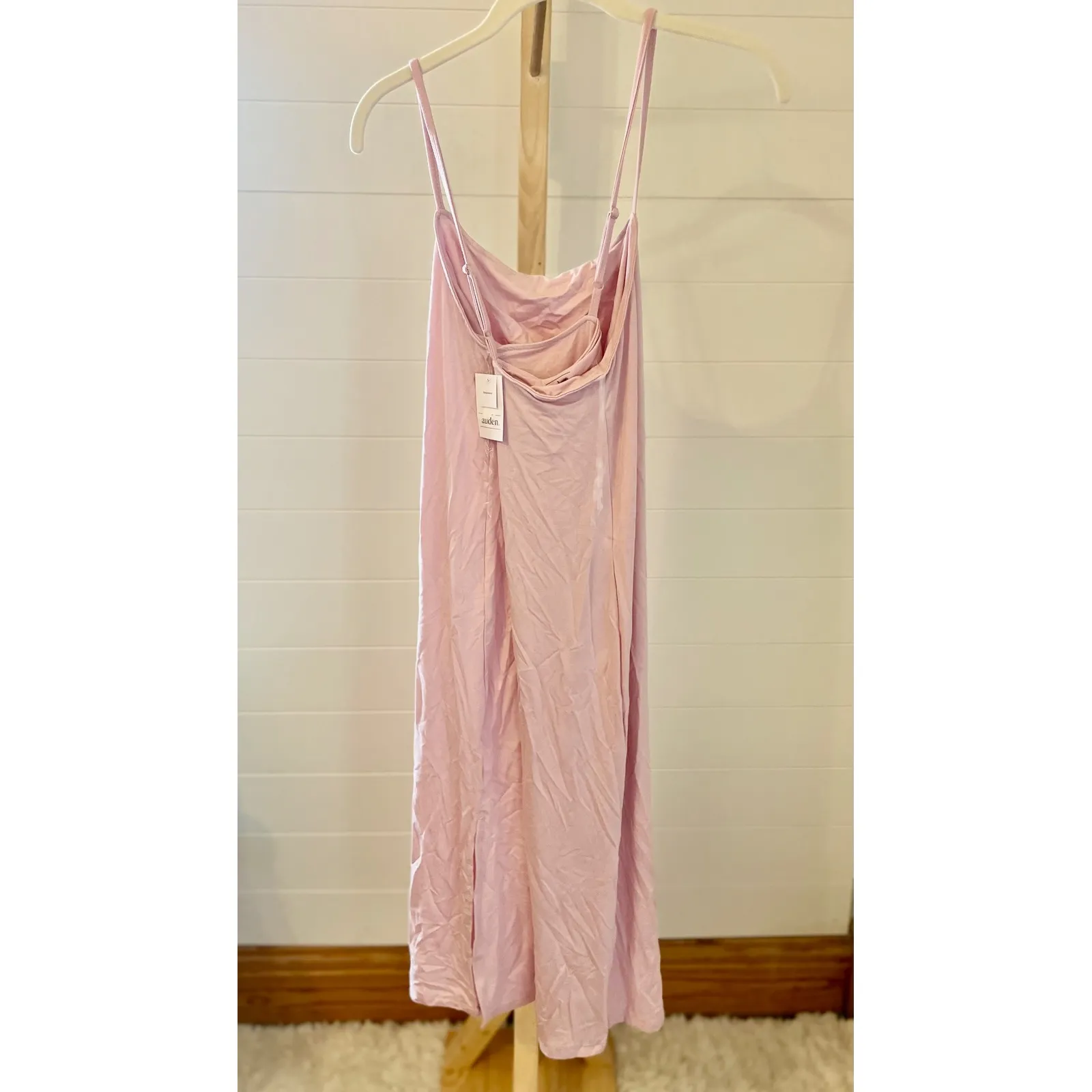 Auden Cloud Knit Sleepwear Slip Dress Light Pink Size S - Image 3
