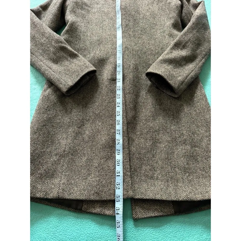 Marc O Polo Women's Gray Cosy Wool Long Coat Size 32‎ - Image 9
