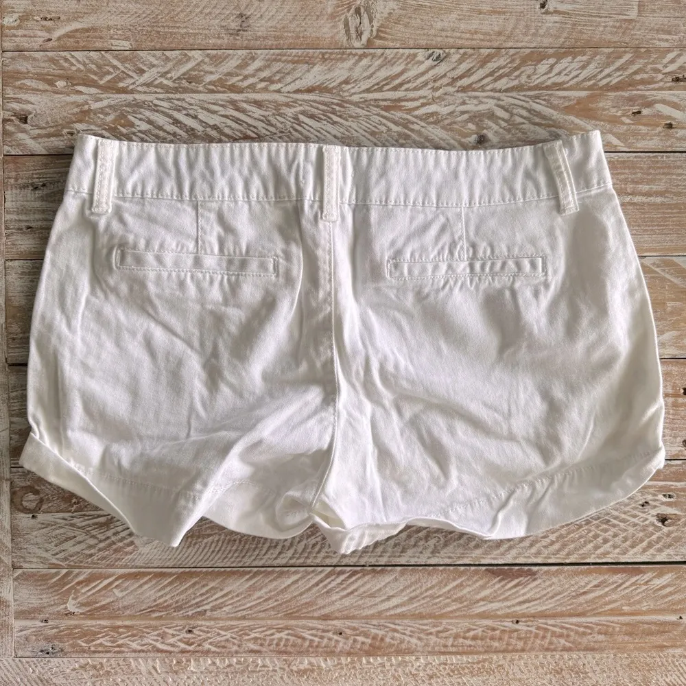 🤍White Summer Chino Shorts SO Vacay Resort Vacation Nautical Preppy Clean🤍 ~7 - Image 4