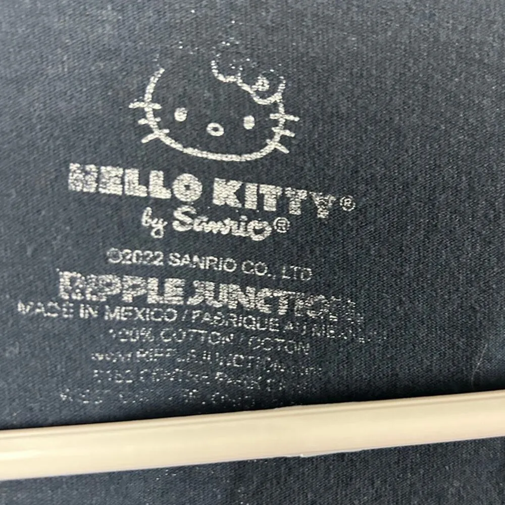 Hello Kitty Black Star Signs Tee size XL - Image 3