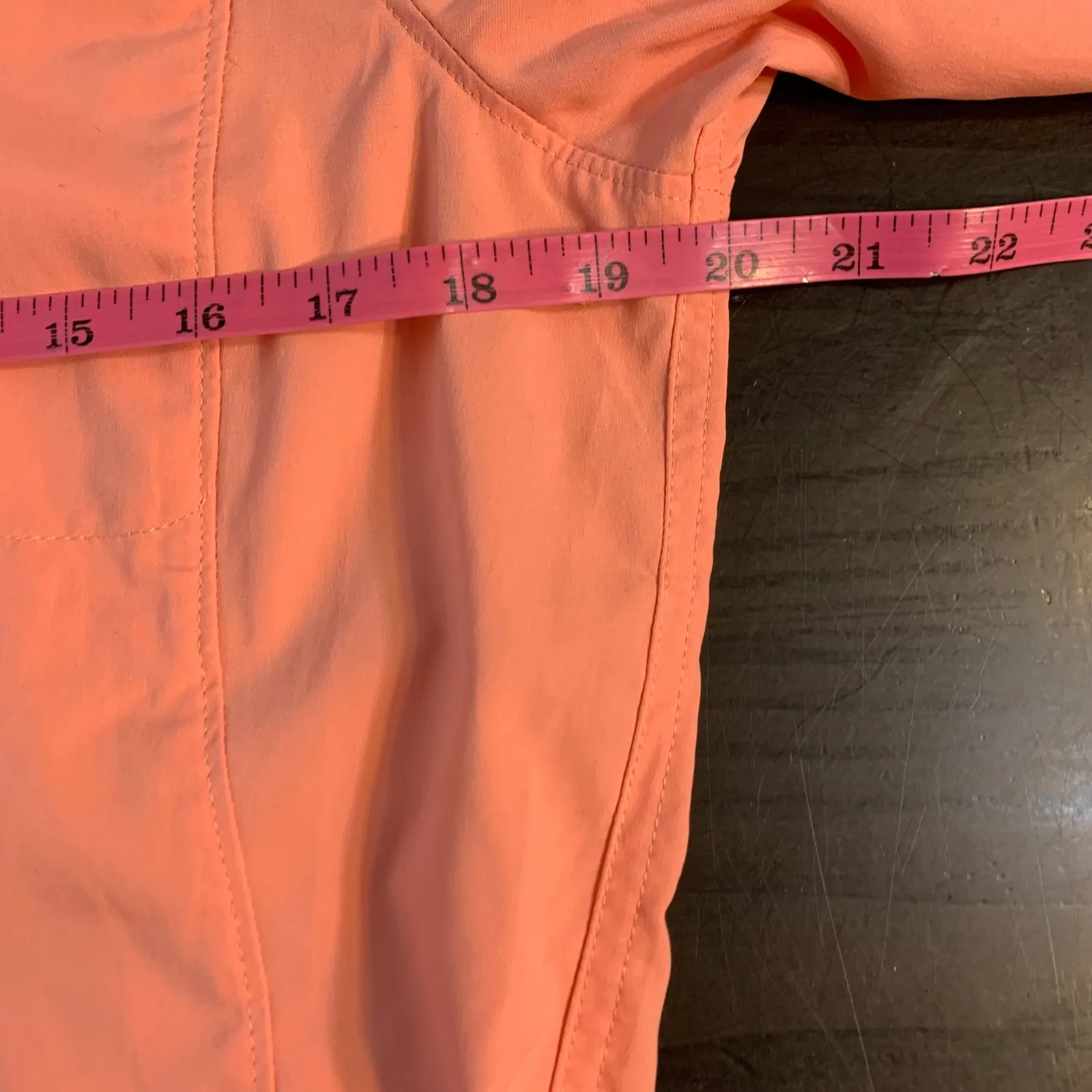 L.L. Bean Women's Coral UPF 50 Plus Sun Protection Long Sleeve Shirt Small Orange - Image 12