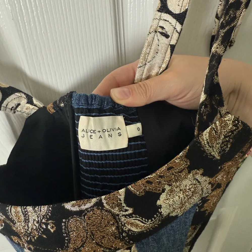 Alice + Olivia Clara Bow Strap Bustier 0 - Image 9